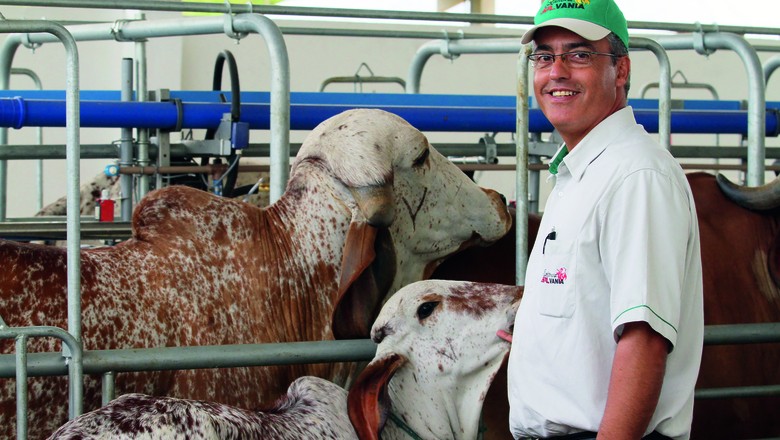 Eduardo Falcão, pioneiro na produção de leite A2 no Brasil (Foto: Sebastião Nascimento)