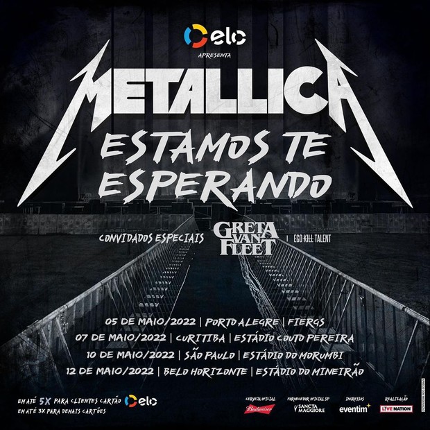 Metallica (Foto: Live Nation)