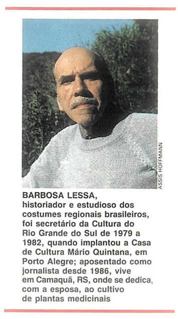 barbosa-lessa-cronica (Foto: Editora Globo)