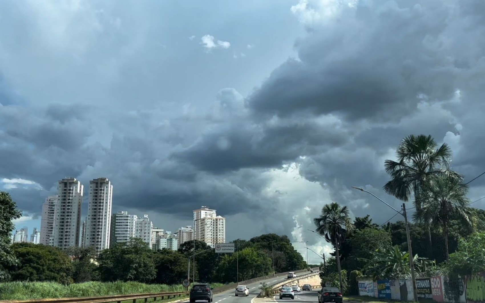 Goiás pode ter tempestades durante o fim de semana, alerta Inmet