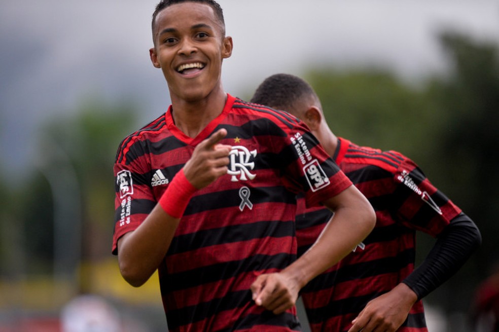 Lazaro, atacante do Flamengo — Foto: Marcelo Cortes/Flamengo