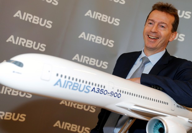 Presidente-executivo da Airbus, Guillaume Faury (Foto: REUTERS/Regis Duvignau)