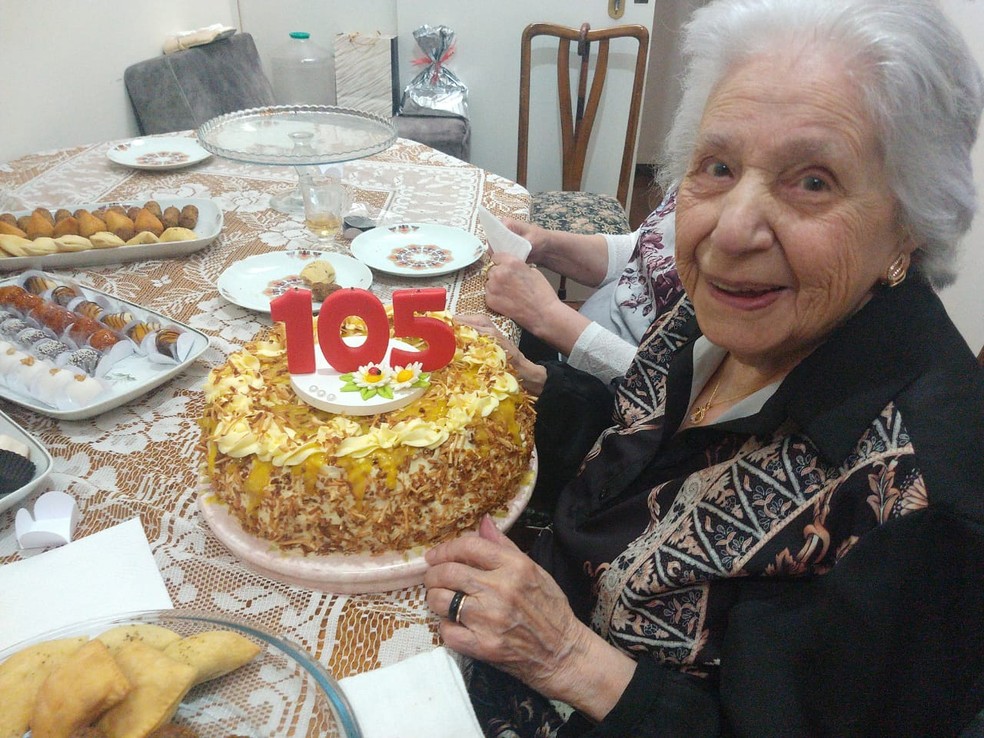 Leonor Brum da Silva nasceu em 29 de agosto de 1915 — Foto: Arquivo Pessoal