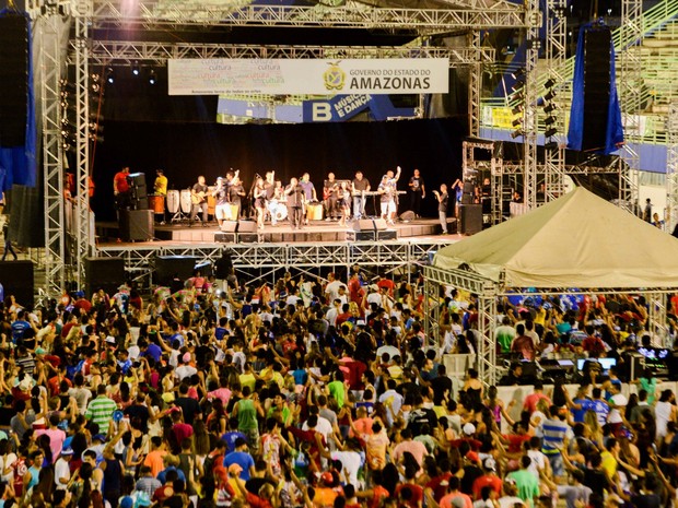 O evento, que mistura Carnaval e Boi-Bumbá, aconteceu no Centro de Convenções (Foto: Valdo Leão/Semcom)