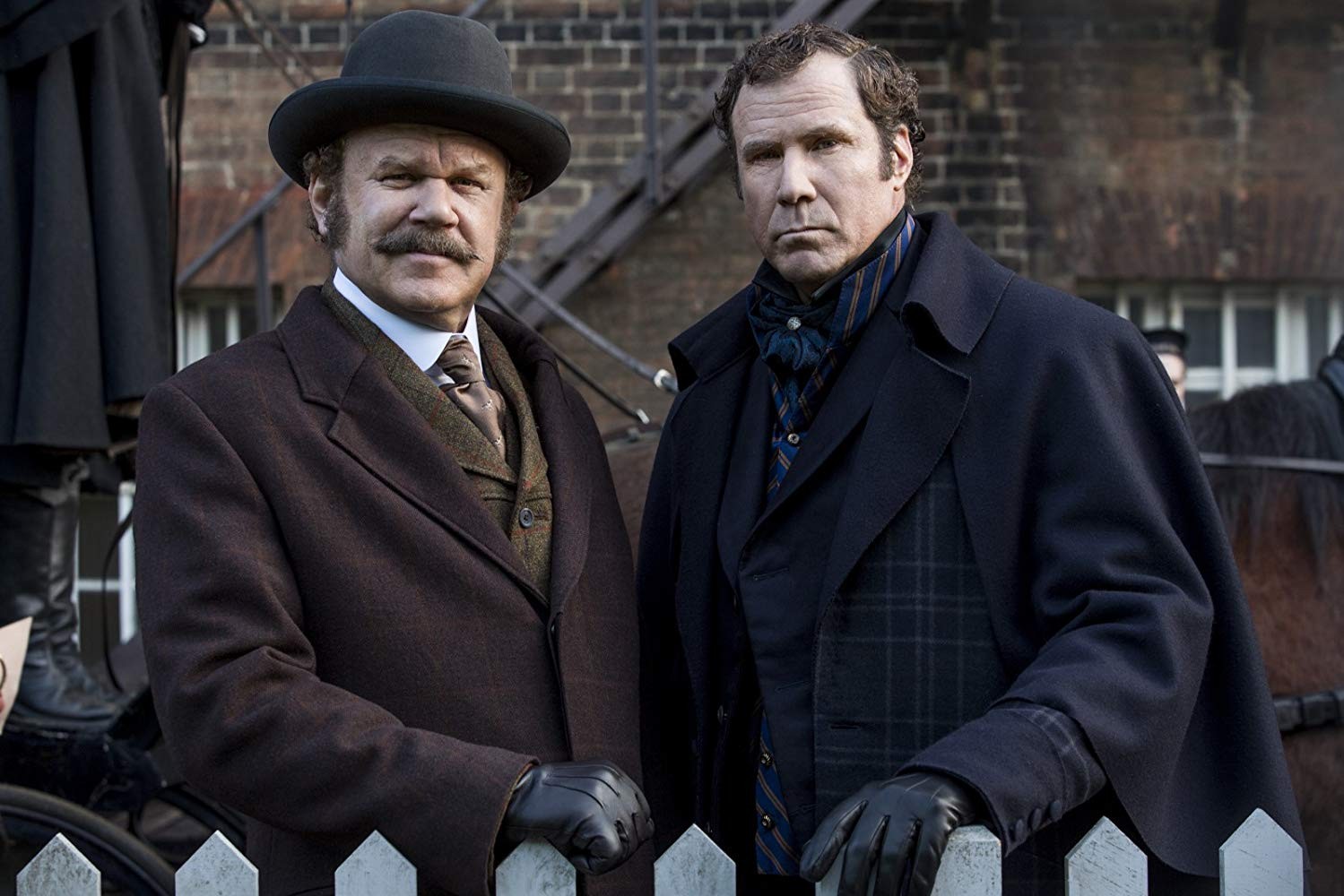 John C. Reilly e Will Ferrell em Holmes & Watson (Foto: Divulgação)