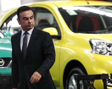 O presidente mundial da Renault e da Nissan, Carlos Ghosn, inaugura nova fábrica em Resende  (Foto:  EFE/ Antonio Lacerda)