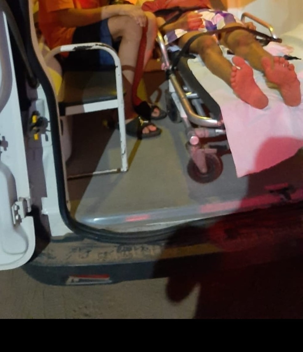 Jovens resgatados de cárcere na Paraíba foram levados para o Hospital de Mamanguape — Foto: Divulgação/Polícia Civil