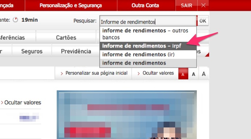 Como consultar o Informe de Rendimentos do Bradesco pela ...