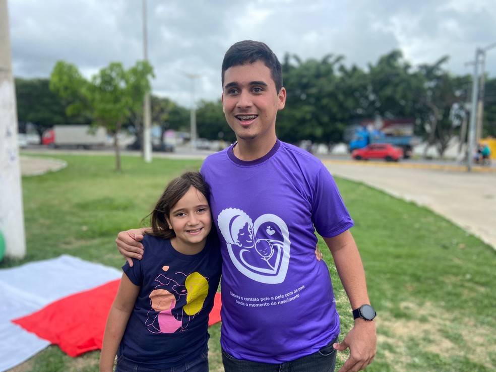 Paulo Muniz, de 19 anos, nasceu apenas com 5 meses. — Foto: Lorena Tavares/ SVM