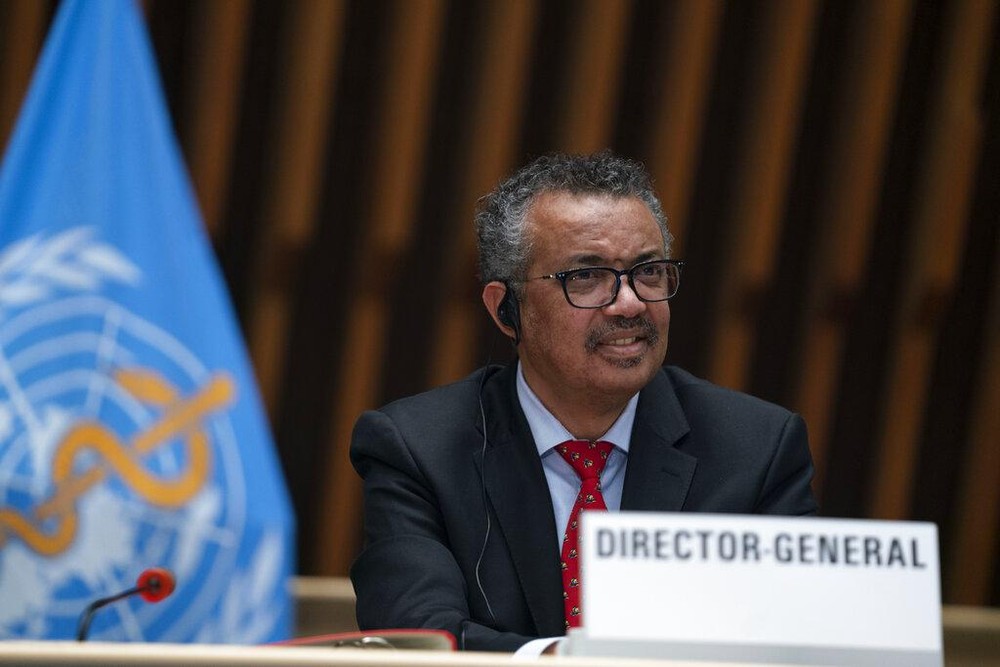 Tedros Adhanom Ghebreyesus, diretor-geral da OMS — Foto: WHO/Christopher Black/AP