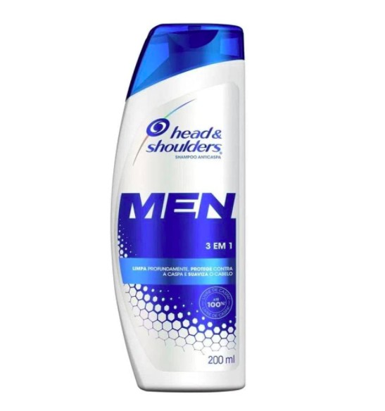  Shampoo De Cuidados Com A Raiz Head & Shoulders Men 3Em1 200Ml (Foto: Divulgação)