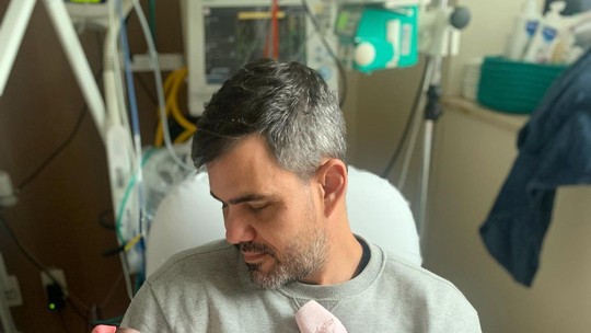 Juliano Cazarré: sete meses internada, quatro cirurgias e a volta para casa da filha caçula 