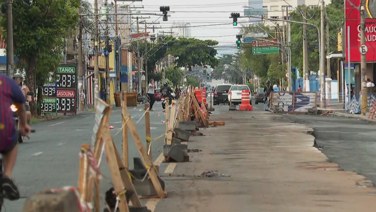 Empresa de Ribeirão Preto vai terminar obras dos corredores de ônibus nas avenidas Dom Pedro I e Saudade 