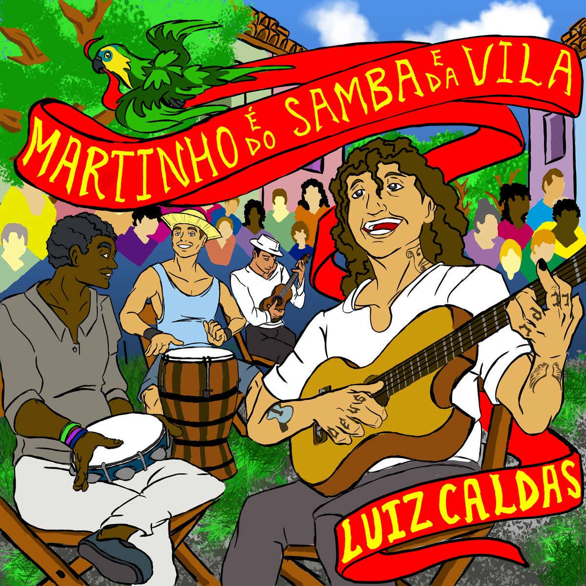 Luiz Caldas homenageia Martinho da Vila em disco autoral com sambas inéditos do artista baiano |  Weblog do Mauro Ferreira
