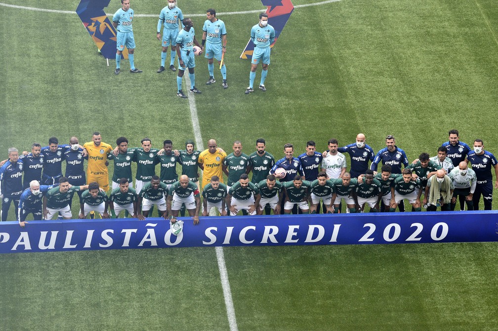 Palmeiras é o campeão paulista de 2020 — Foto: Marcos Ribolli