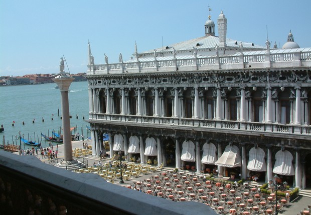 Marciana Library, em Veneza (Foto: Maria Schnitzmeier/Wikimedia Commons)