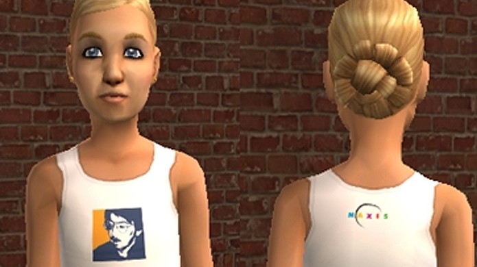 Blusa em The Sims 2 conta com o rosto do criador da série Will Wright (Foto: Reprodução/The Sims Wiki)