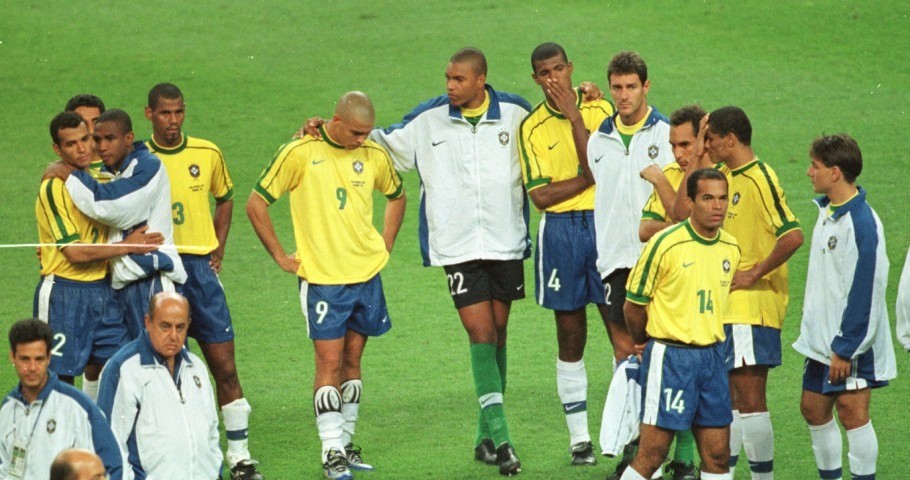 Time do Brasil na Copa de 1998 — Foto: Acervo