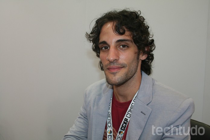 Fernando Giovanetti, representante da Level Up Games, responsável pelo Smite no Brasil (Foto: Felipe Vinha/TechTudo)