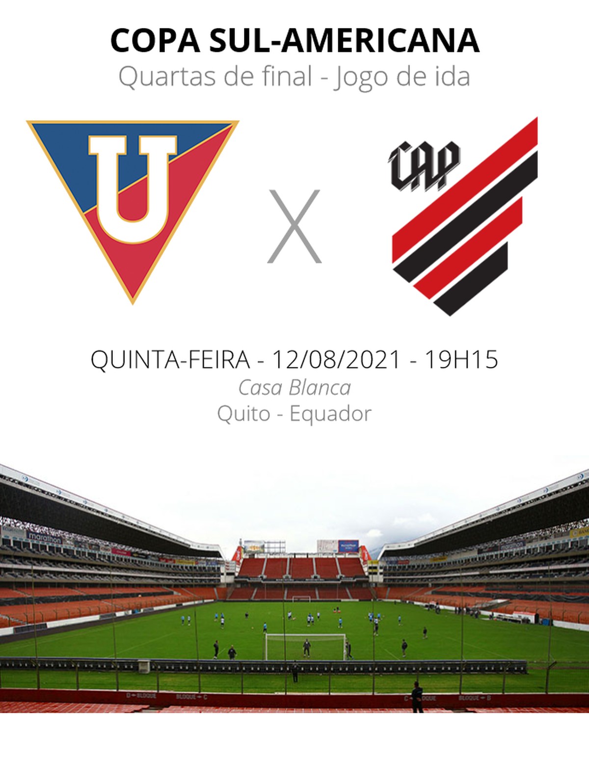 LDU x Athletico: veja escalações, desfalques e arbitragem ...