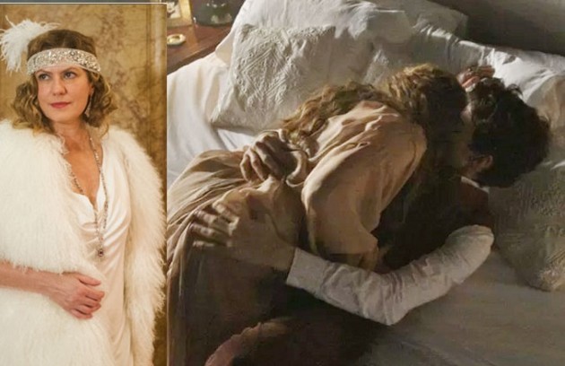 Patrícia Pillar foi a Isabel de 'Ligações perigosas'. Sua personagem era extremamente sedutora e levou Felipe (Jesuíta Barbosa) para a cama (Foto: Divulgação)