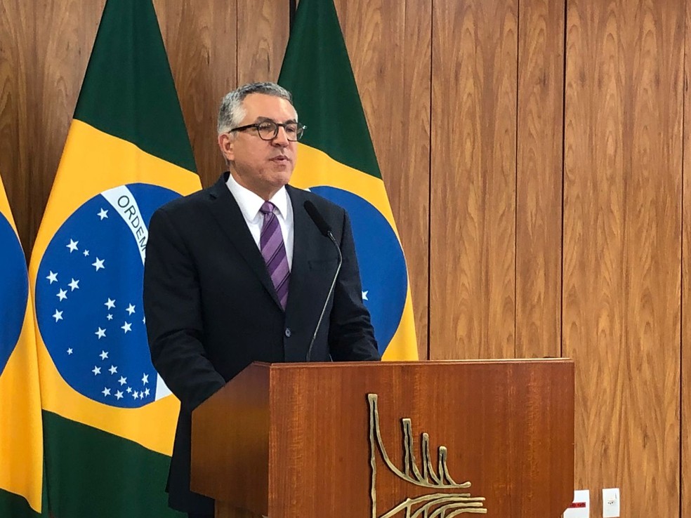 Ministro das Relações Institucionais, Alexandre Padilha — Foto: Beatriz Borges/g1