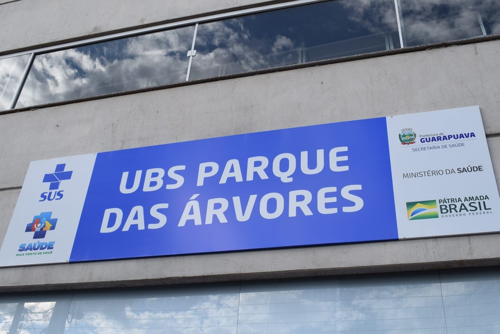 UBS Parque das Árvores, no bairro Conradinho deve ficar fechada nos próximos dias — Foto: Prefeitura de Guarapuava