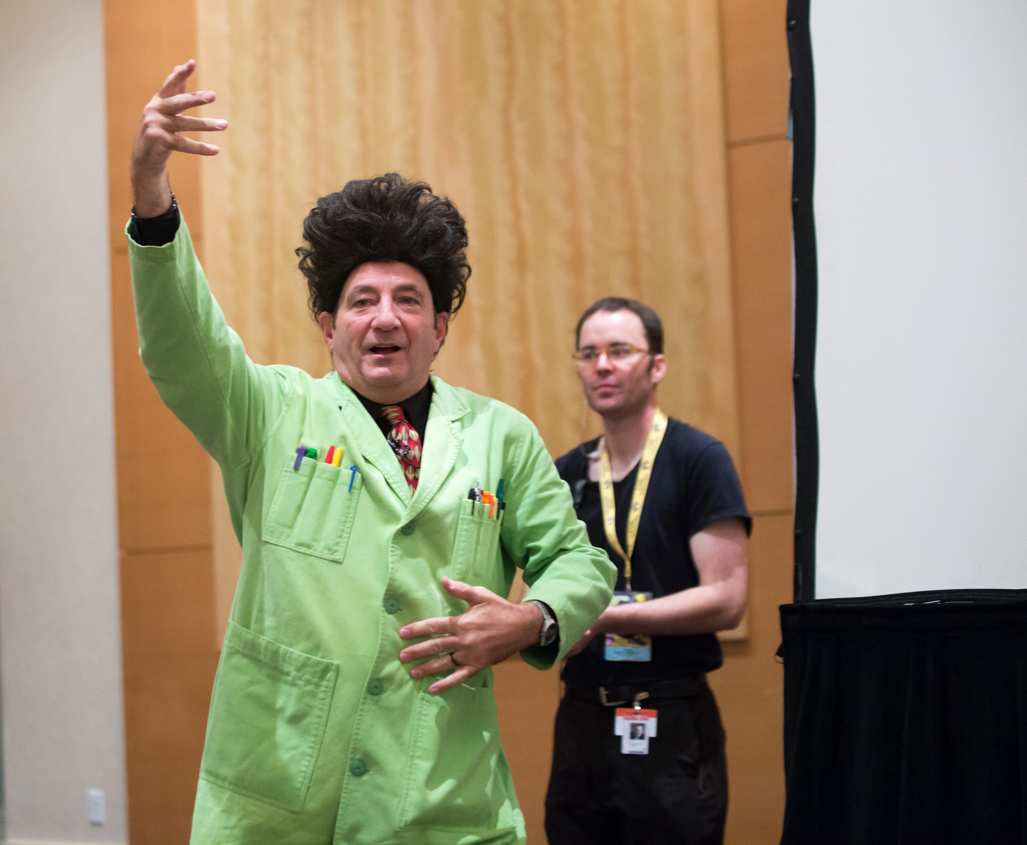 Paul Zaloom retorna ao personagem em palestras e apresentações ao redor do mundo (Foto: Flickr/Terry Robinson)