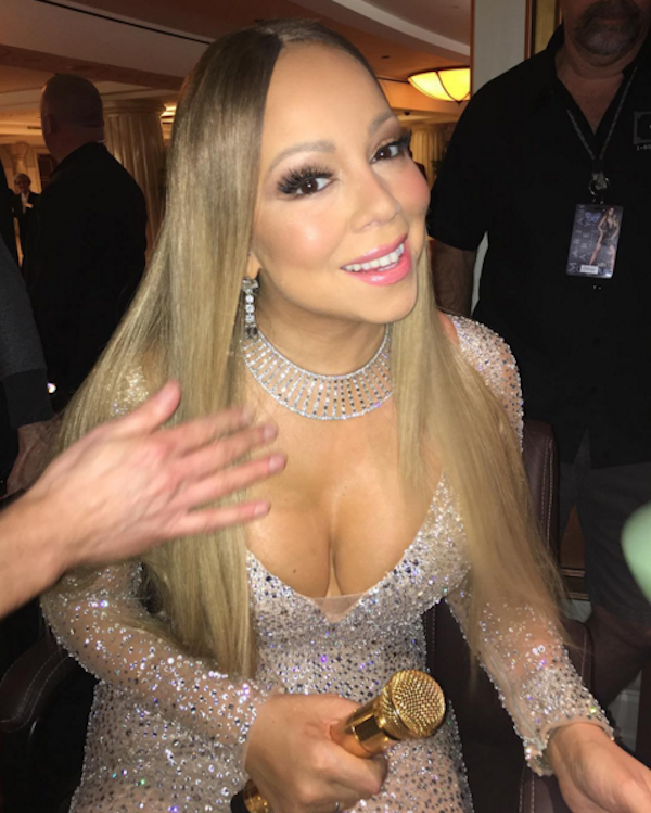 Mariah Carey em registro recente publicado no Instagram (Foto: Instagram)