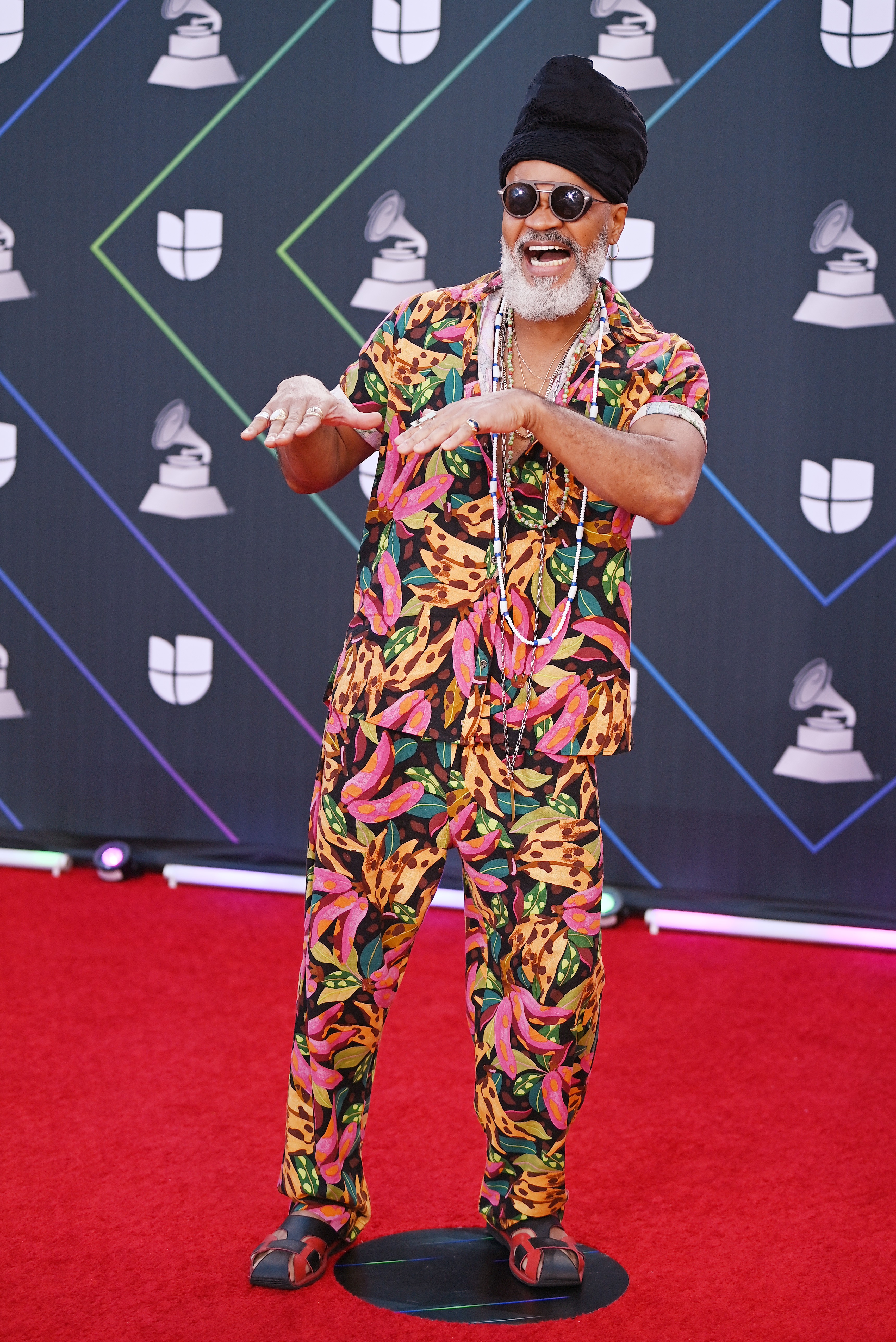 Carlinhos Brown no Latin GRAMMY Awards (Foto: Getty Images for The Latin Recor)