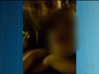 Mãe suspeita de esganar filho em vídeo presta depoimento à polícia
