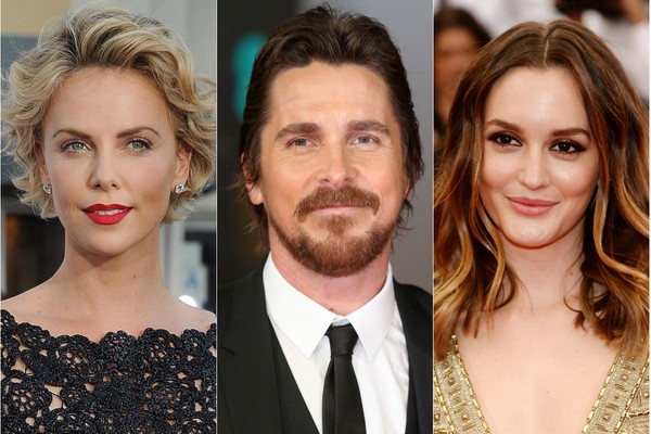 Charlize Theron, Christian Bale e Leighton Meester (Foto: Getty Images)
