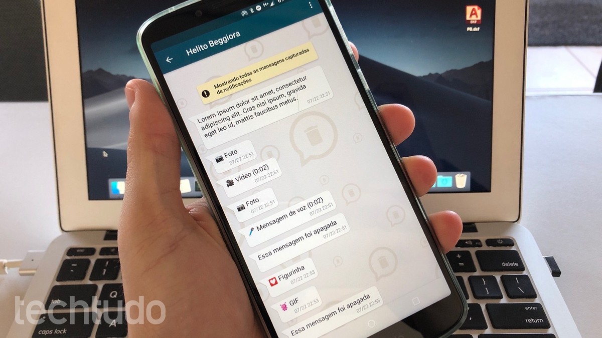 Whatsapp Como Ver Mensagens Fotos E Videos Apagados Com O Restory Redes Sociais Techtudo