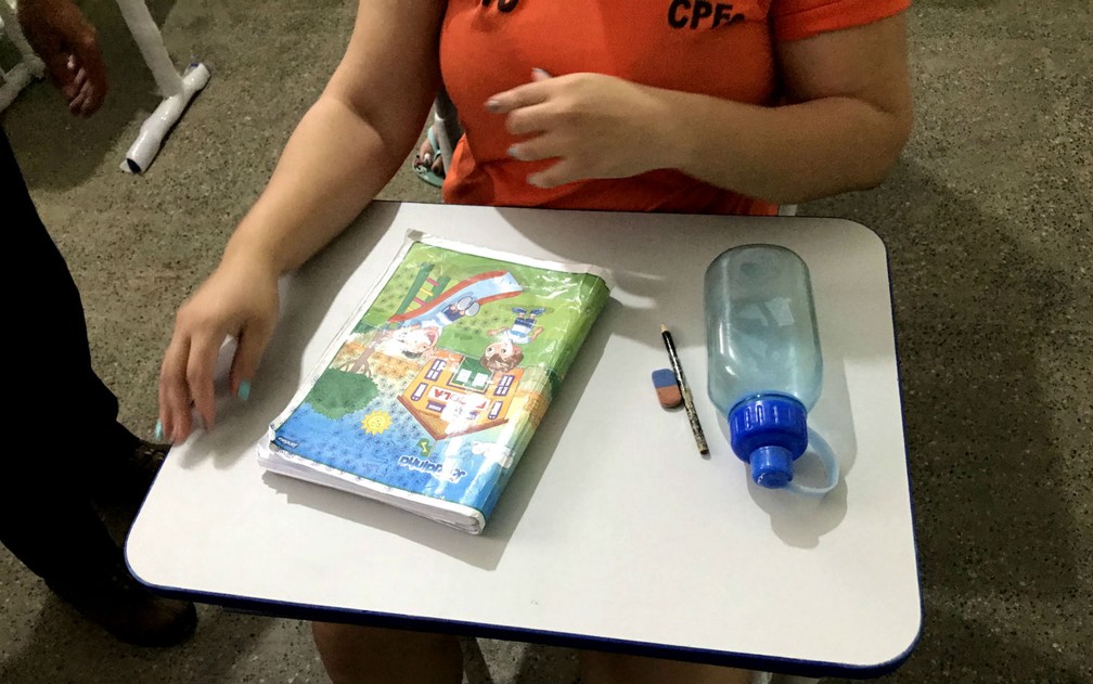  Com benefício de progressão de pena, estudo é uma das principais formas de ressocialização na penitenciária de Salvador — Foto: Itana Alencar/G1 BA