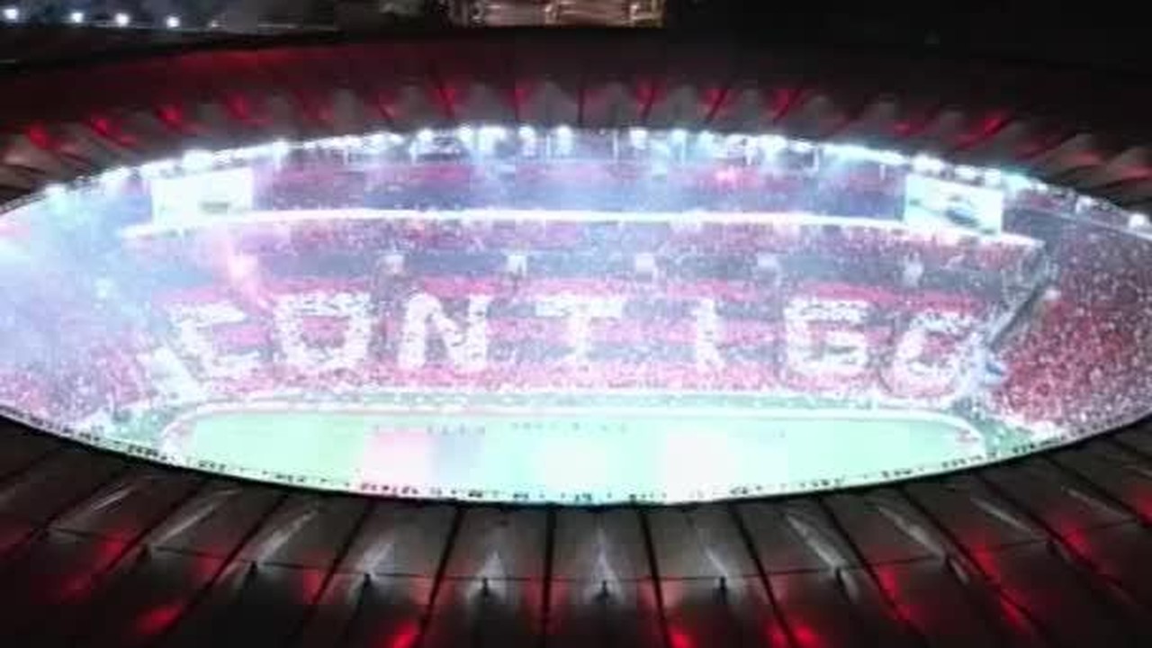 Confira a festa no Maracan&atilde; para a final entre Flamengo e Corinthians pela Copa do Brasil