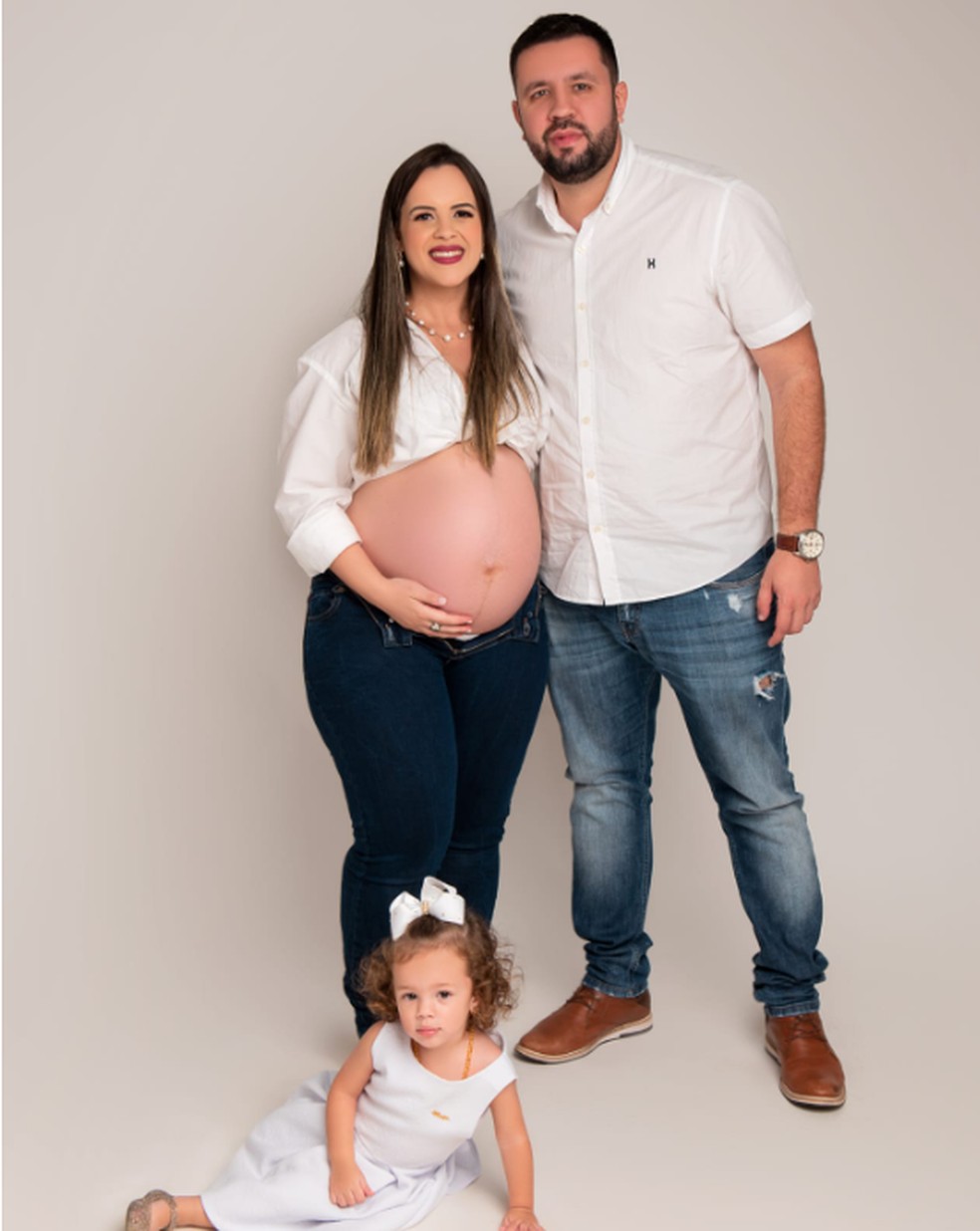 Isabela ainda esperando para aumentar a família — Foto: Assis Lima/arquivo pessoal