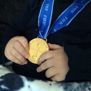 Medalha, Real Madrid Avião (Foto: Reprodução / Instagram)