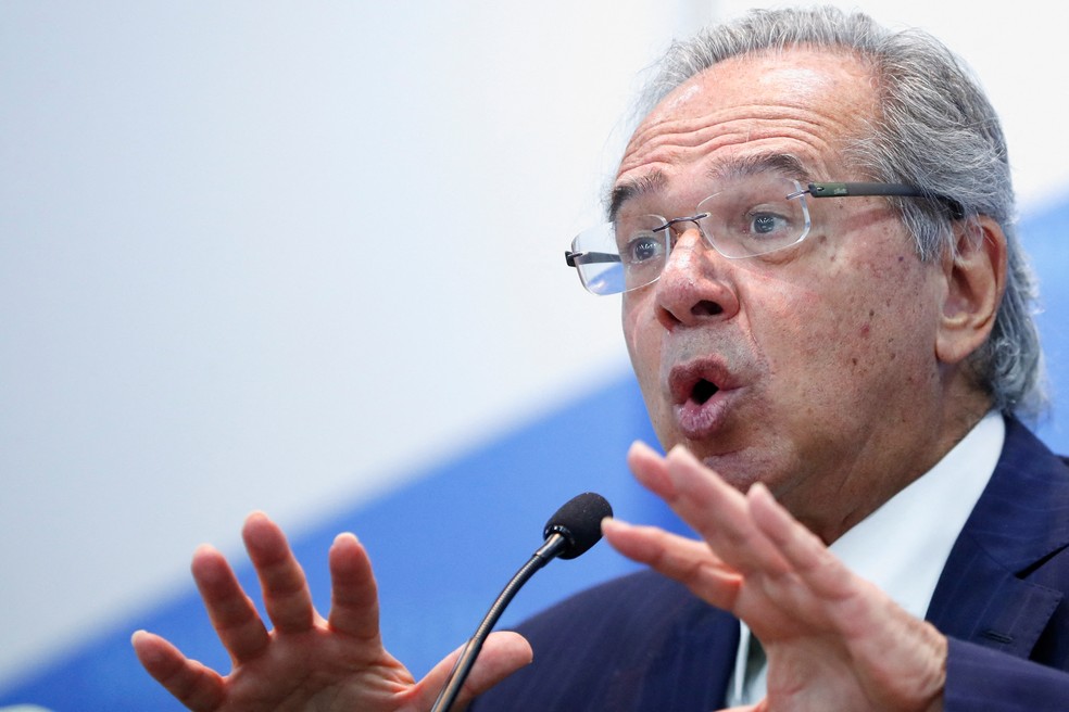 Paulo Guedes, ministro da Economia — Foto: Adriano Machado/Reuters