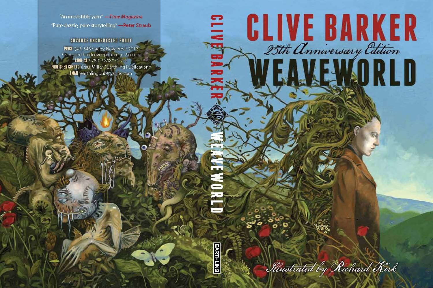 Edição norte-americana comemorativa de Weaveworld (A trama da maldade), de Clive Barker (Foto: Reprodução)