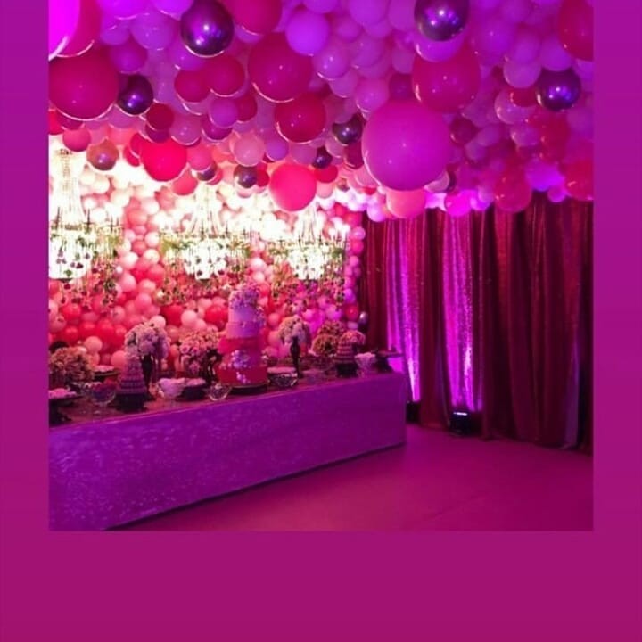 Decoração da festa de Brunna Gonçalves (Foto: Reprodução / Instagram)