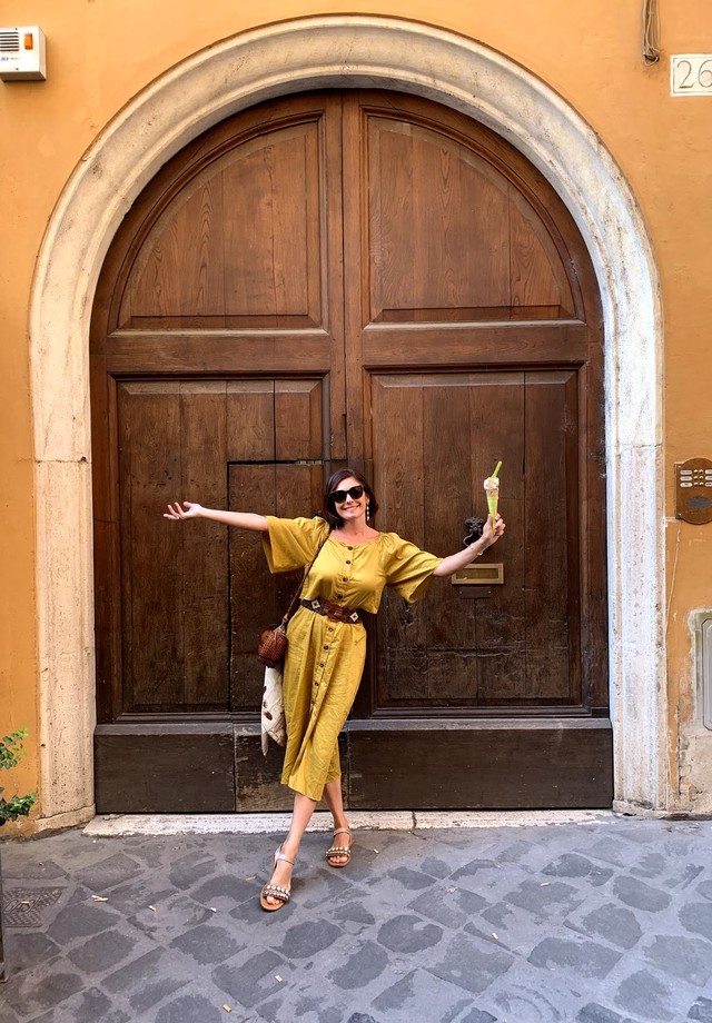 Dolce Vita: Camilla Guebur leva você para um roteiro de 48 horas em Roma e com o melhor sorvete da cidade (Foto: Arquivo pessoal)