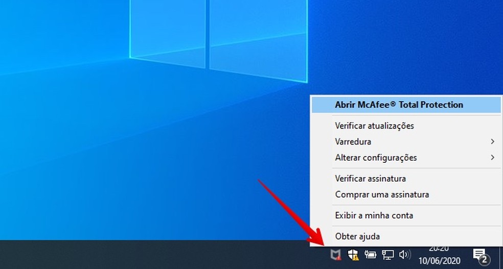 mcafee virus scan windows 10