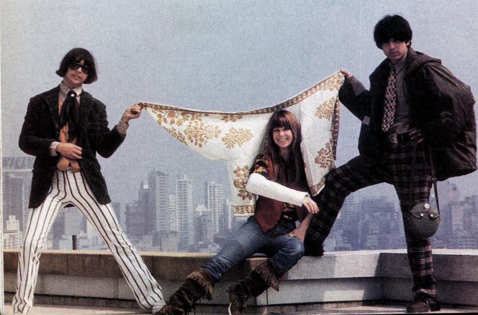 Foto de acervo dos Mutantes nos anos 60 &mdash; Foto: Revista Bizz (2000)