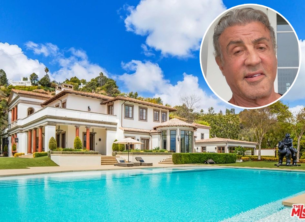 Sylvester Stallone vende mansão em Beverly Hills por US $ 85 milhões (Foto: Reprodução / Realtor e Instagram)