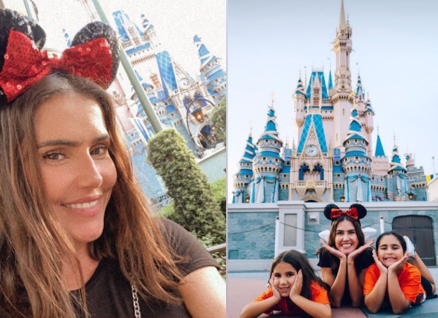 Deborah Secco na Disney  (Foto: Reprodução / Instagram )