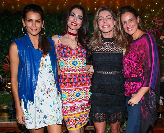 Fernanda Motta, Iara Jereissati, Daniela Cicarelli e Luciana Cardoso (Foto: Manuela Scarpa/Brazil News)