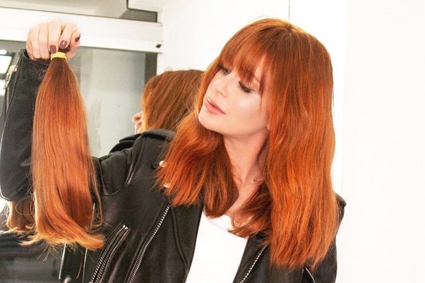 Marina Ruy Barbosa Posa Com Cabelo Doado E Declara Apoio Ao Outubro Rosa Quem Quem News