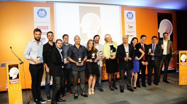 Vencedores do Prêmio Empreendedor de Sucesso 2014 (Foto: Sylvia Gosztonyi)