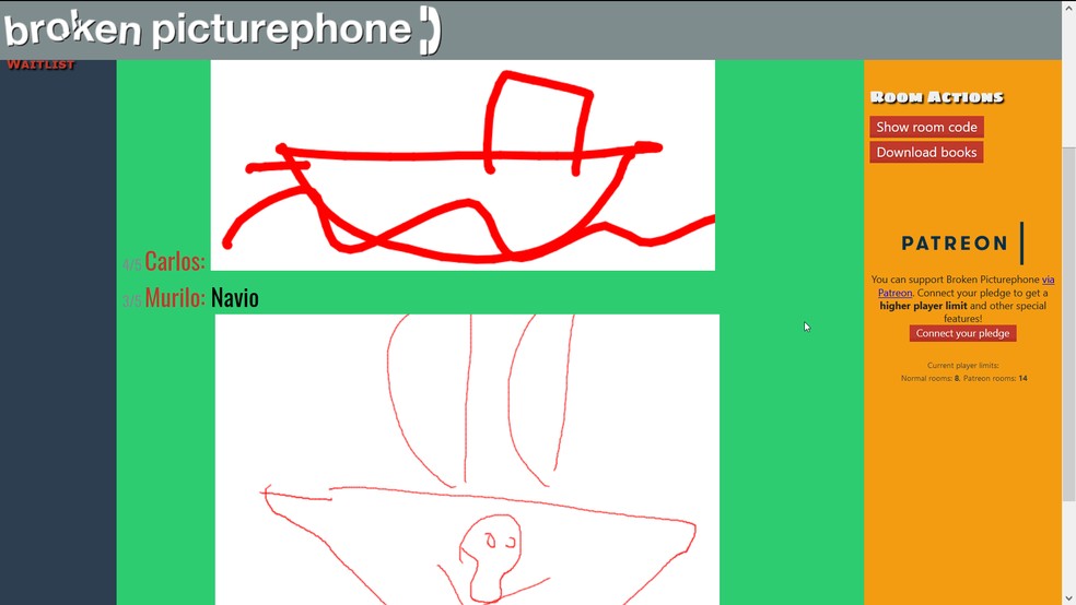 Broken Picturephone Como Jogar O Game De Telefone Sem Fio Online Jogos Casuais Techtudo Hadi gelin, gartic phone gelin. broken picturephone como jogar o game