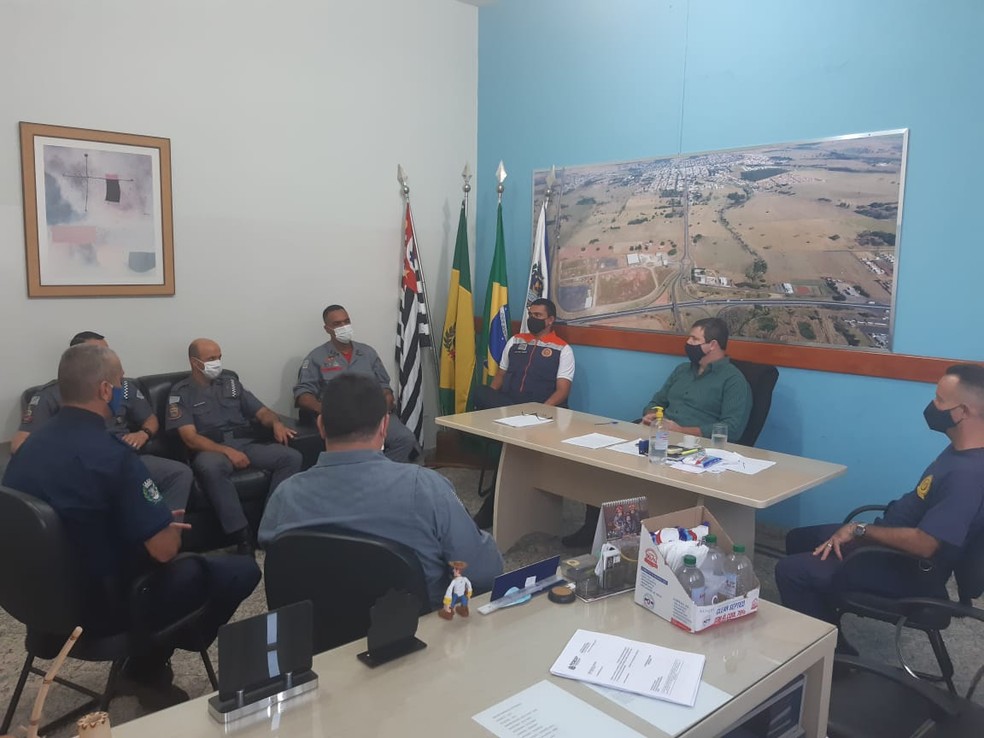 Defesa Civil vai instalar barreira sanitária na entrada do balneário — Foto: Defesa Civil/Cedida 